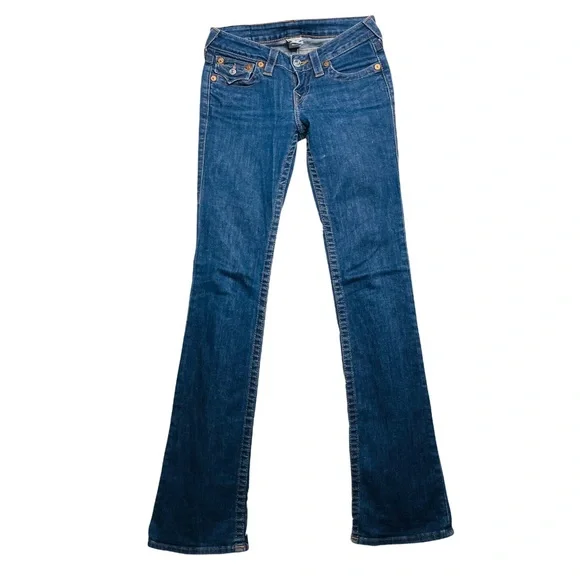 True Religion Hi-Rise Boot cut Jeans. - Picture 2 of 7